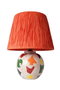 Opviq Lámpara de Mesa de Cerámica YL517 Naranja